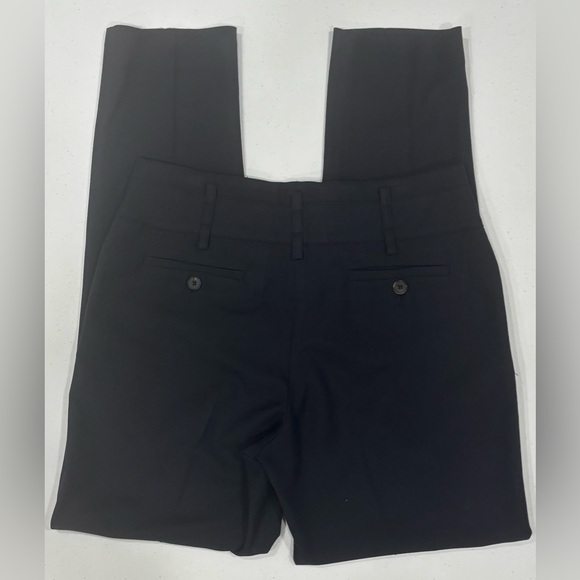 Zara Basic Black Trousers, Pleated, Triple Belt Loop, Slacks, Woman’s Size XS - Picture 9 of 9